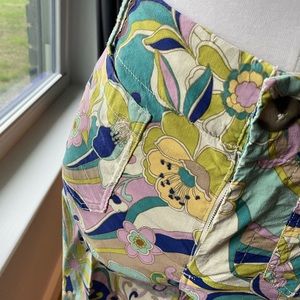 Maeve Colette cropped wide leg pant